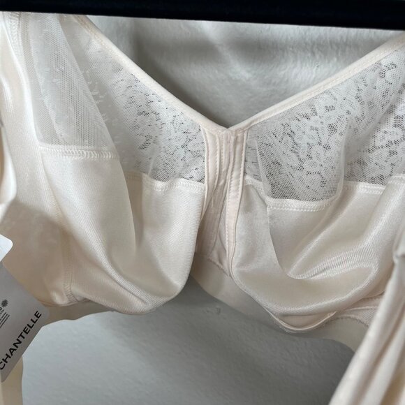 Chantelle Womens Norah Comfort Wireless ivory Bra Size 36F 13f8 - Picture 4 of 8